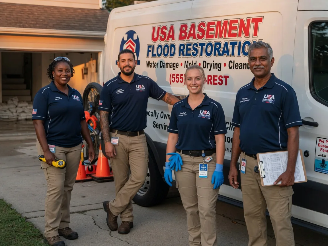 Basement Flood Cleanup company in Trego, WI